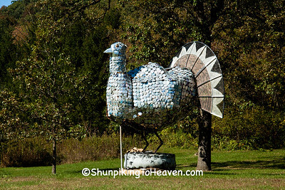 Turkey Sculpture, Vernon County, Wisconsin