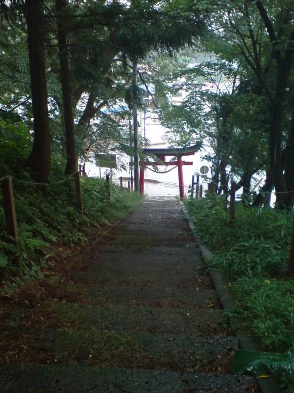ibonai shrine stairs