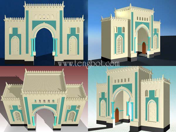 70 Gambar Gapura Masjid Sederhana Top Gambar Masjid