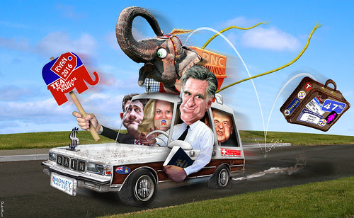 Mitt Mobile in the Final Stretch