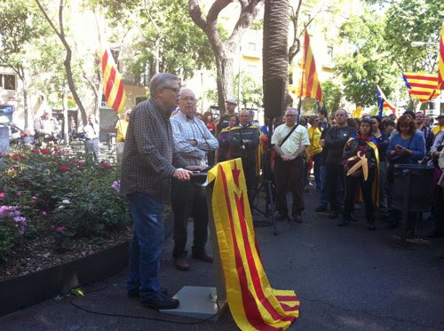 Jaume Marfany (ANC) en los actos del 1 de Mayo