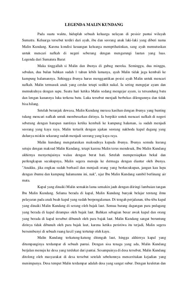 Teks Drama Singkat Keong Mas - Contoh 36