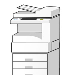 [10000ダウンロード済み√] 複合 機 イラスト 235385