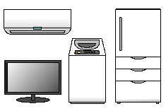 100 家電 イラスト かわいいフリー素材集 いらすとや