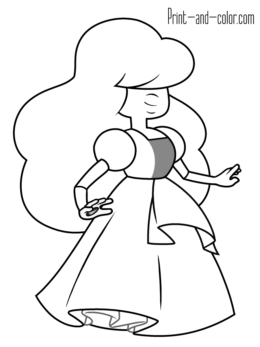Coloring Page Steven Universe Coloring Pages