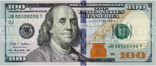 New $100 Bill Printing Costs More than 120 Million Dollars