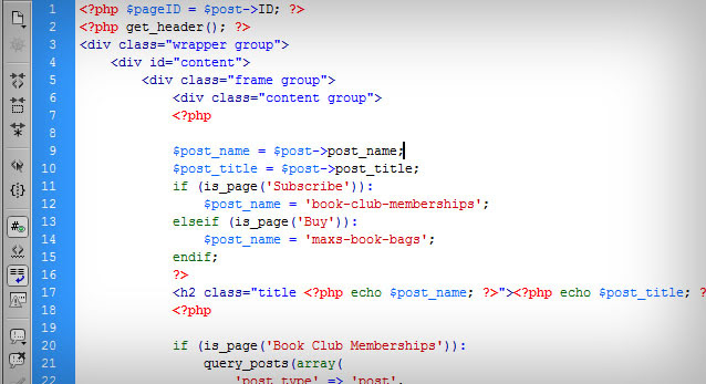 Sample Html Code For Website Design