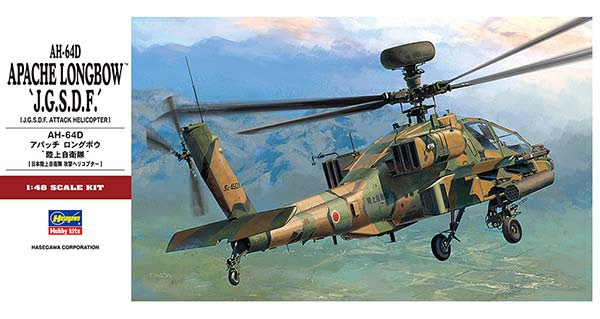 Hasegawa 1/48 AH-64D APACHE LONGBOW 'J.G.S.D.F.' (PT42) English Color Guide & Paint Conversion Chart