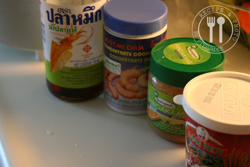 Saté fusion : Soms ingrediënten