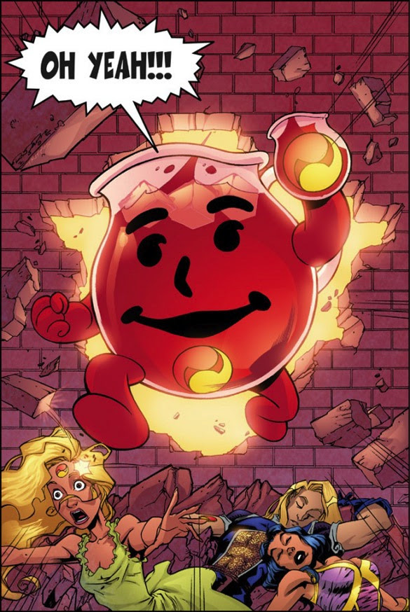 It's the ice-cold refreshing taste that revived Superman!