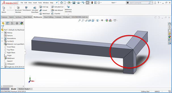 weldment solidworks