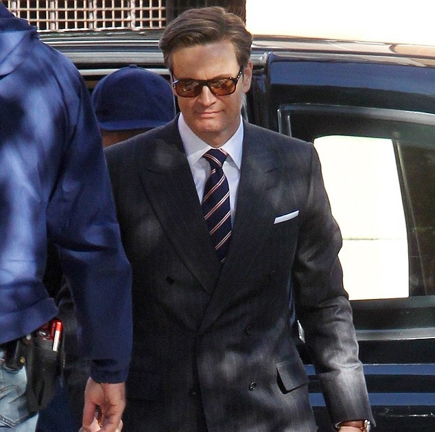 The League of Austen Artists: Colin Firth shows off his dapper style as ...