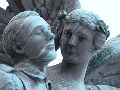 Wm Harvey Set Photo 26: CPR Winged Angel Monument (4)