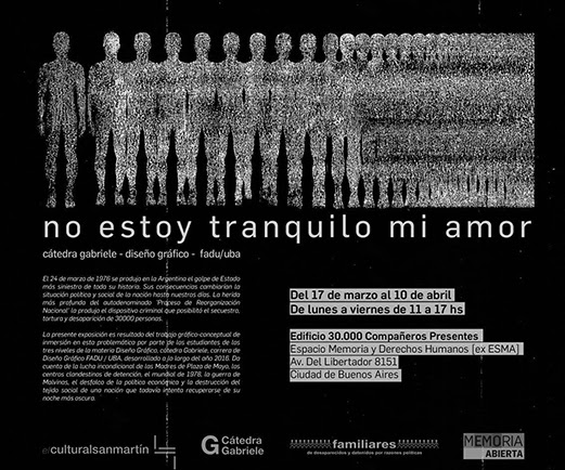 Ampliar Flyer_no estoy tranquilo mi amor