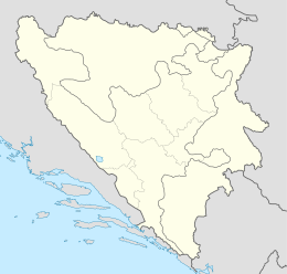 Mappa di localizzazione: Bosnia ed Erzegovina