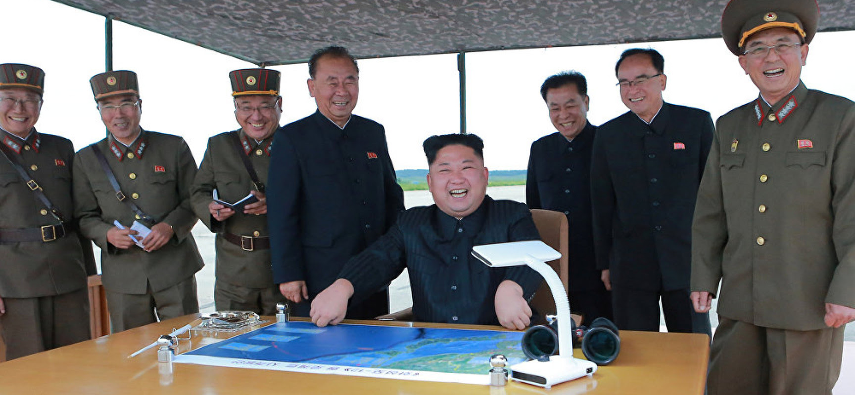 À quoi ressemble le bonheur: les photos de Kim Jong-un qui tire un nouveau missile