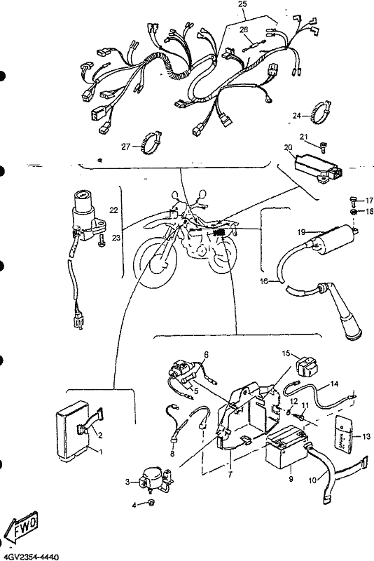 Yamaha Dt200r Wiring Diagram - Wiring Diagram Schemas