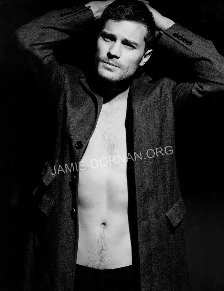 Male Celebrities Irish Hunk Actor Jamie Dornan Sexy Black And White Pictures Including 