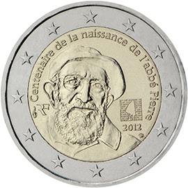 Face comemorativa da moeda de €2 Face comemorativa da moeda de €2