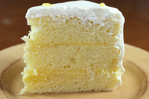 Sky High Cakes - Triple Layer Lemon Chiffon Cake (Cake Slice Bakers)