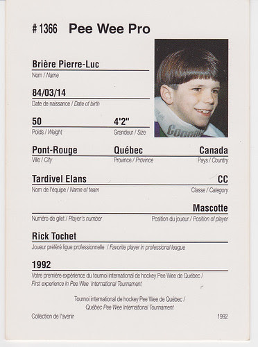 Pee-Wee - Pierre-Luc Briere - Back