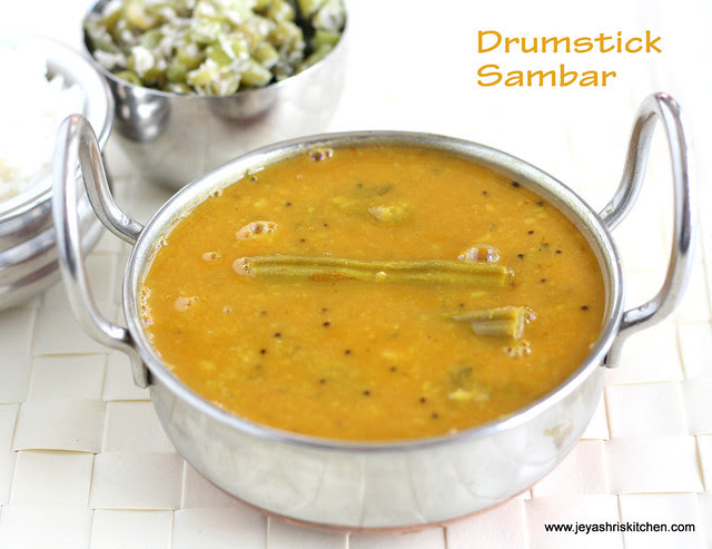 drumstick sambar 3