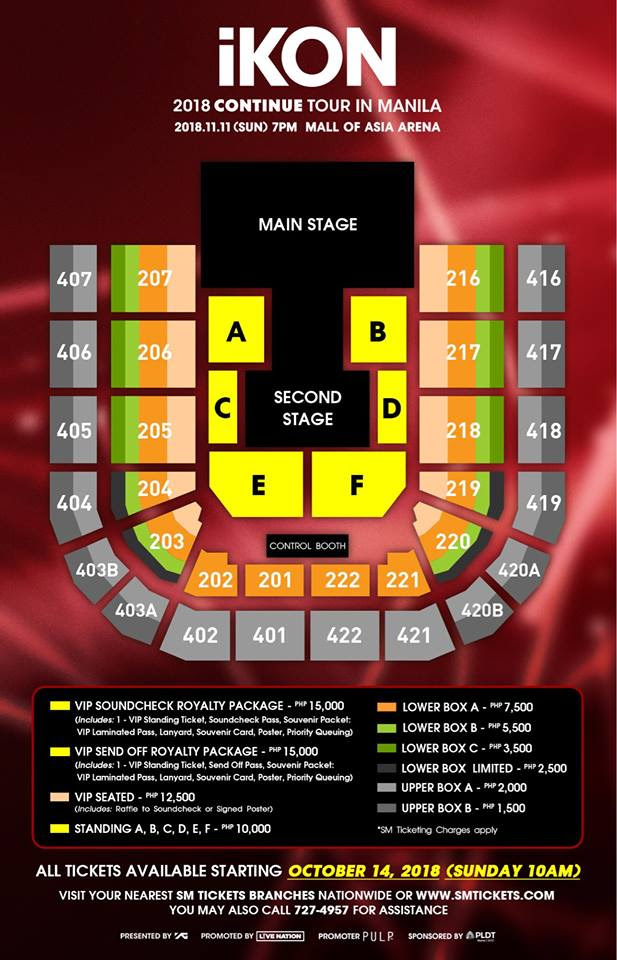 Twice In Manila Seat Plan