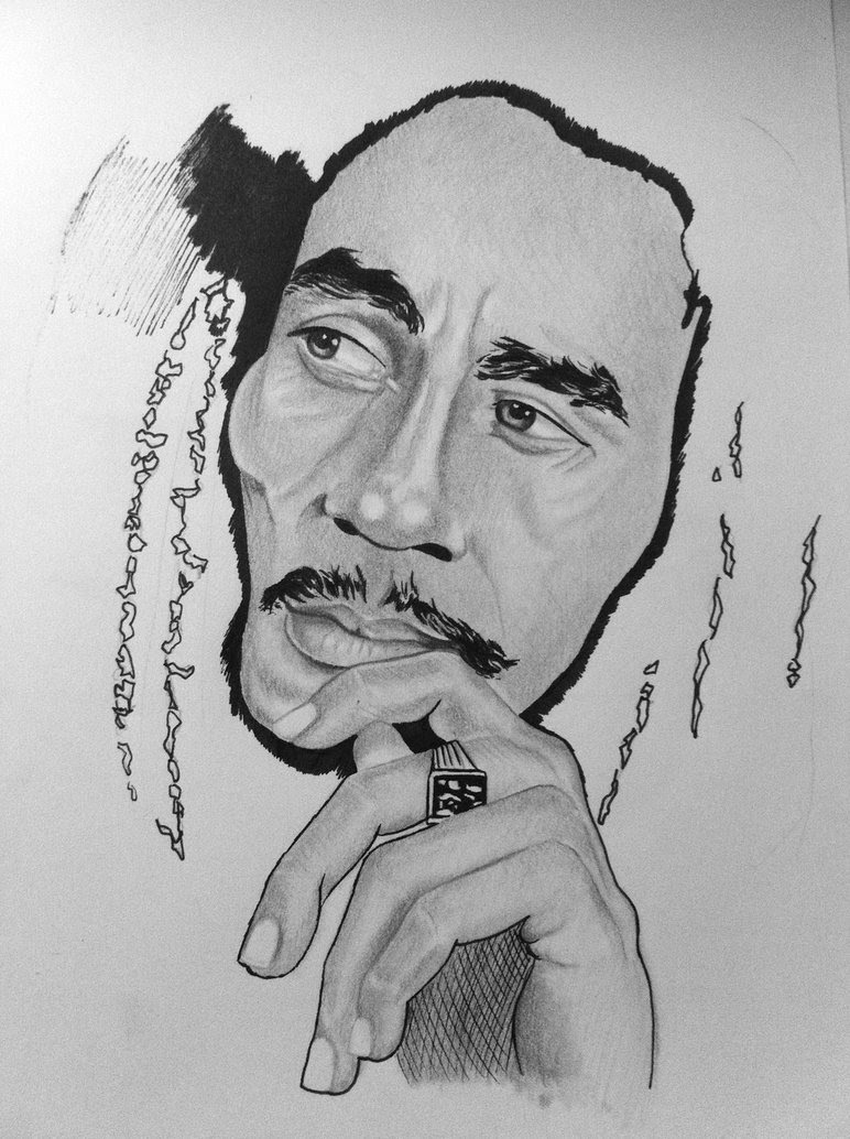 40+ Art Bob Marley Pencil Drawing Images