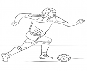 Coloriage Gareth Bale