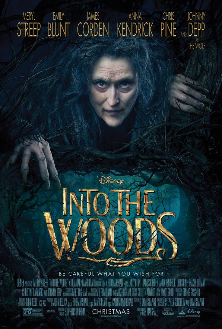 This Christmas, be careful what you wish for. Check out the new poster for Into The Woods and see it in theaters December 25! (poster 9/16/14)