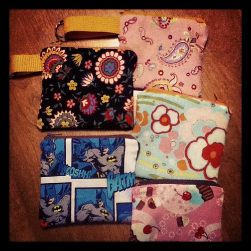 Wristlets and pouches!