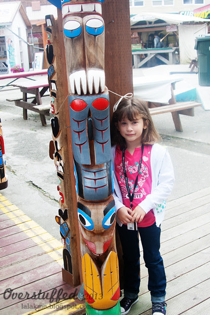 Sophia and the Ketchikan Totem