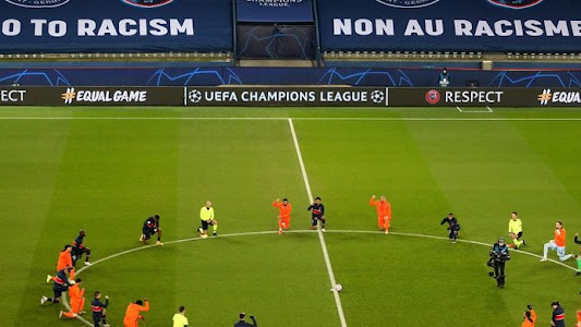 PSG Vs Istanbul Berlanjut Usai Aksi Rasial, Neymar dkk Bersinar dan Berlutut