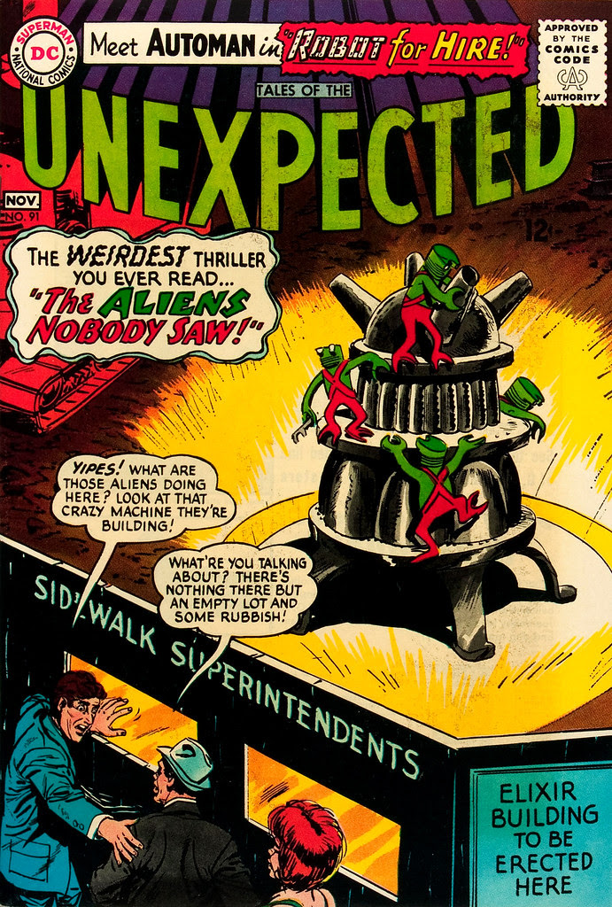 Tales of the Unexpected #91 (DC, 1965) Jack Sparling cover