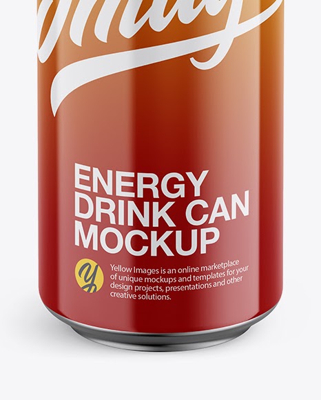 Download Glossy Aluminium Can Mockup Front View Glossy Aluminium Can Mockup Front View High Angle Shot In Can Yellowimages Mockups