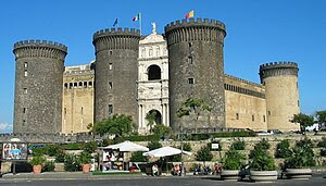 Castel Nuovo, Naples: initiated by the Anjou, ...