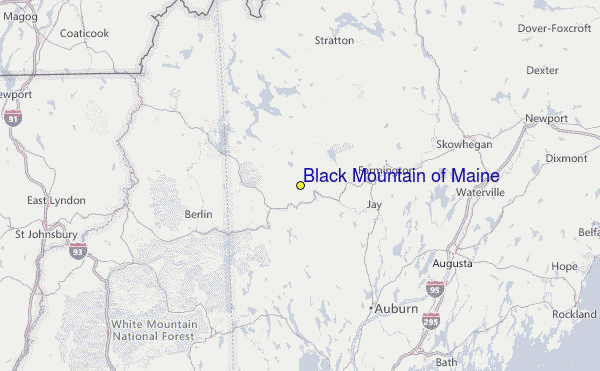 31 Maine Ski Resorts Map - Maps Database Source