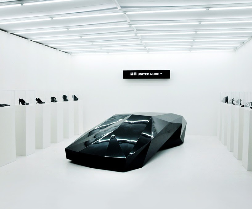 united nude challenges conventional vehicle forms with lo res car