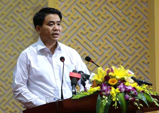 Chủ tịch Hà Nội Nguyễn Đức Chung phát biểu với người dân Đồng Tâm - Ảnh 1.