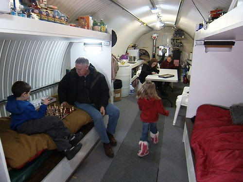 Weekend getaway, bunker style