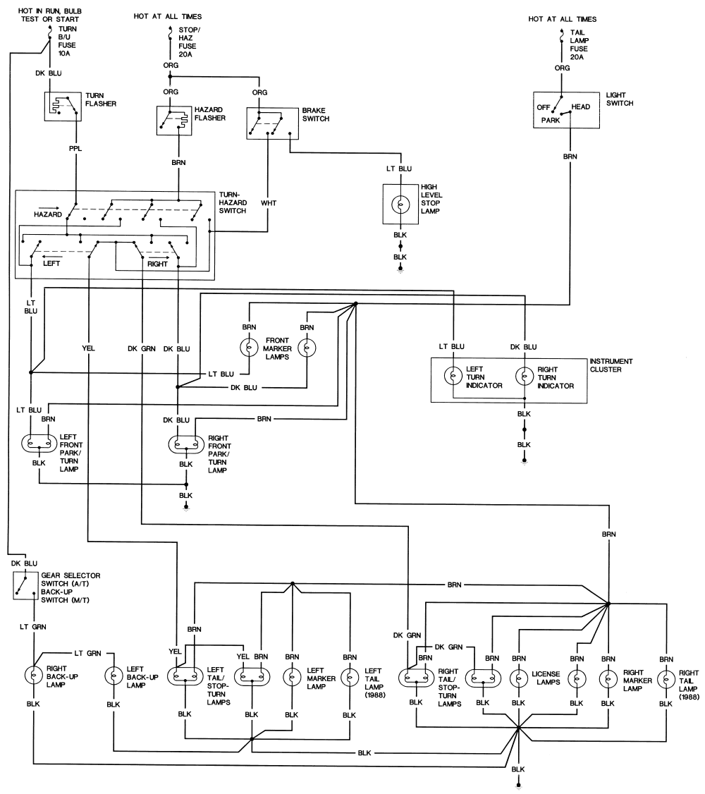 Pontiac Fiero Wiring Diagram - Wiring Diagram Example