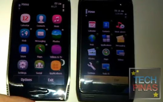 symbian^3 vs symbian anna^