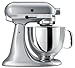KitchenAid KSM150PSMC Artisan Series 5-Quart Mixer, Metallic Chrome