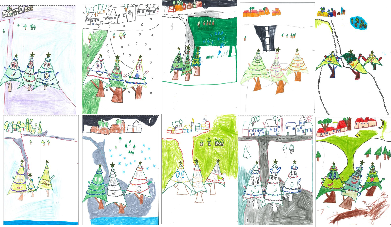 Dessin De Poésie Trois Petit Sapin Trois petits sapins 204970-Trois petits sapins de jean louis vanham
