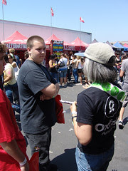 Oxfam volunteer at Warped San Diego