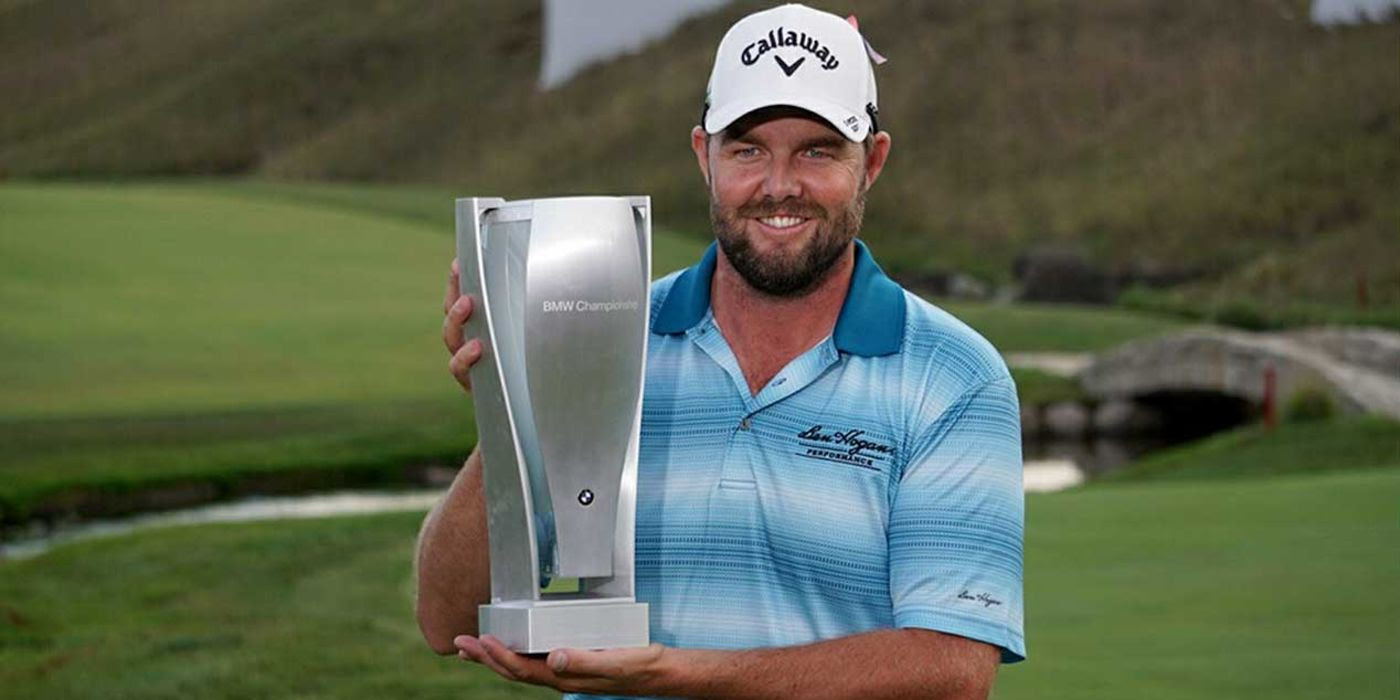 Marc Leishman with BMW trophy