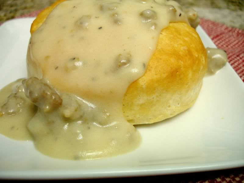 biscuits and gravy