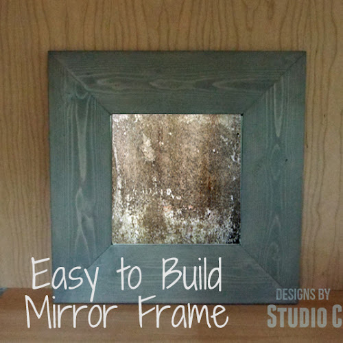 Easy To Build Mirror Frame with Designs By Studio C 