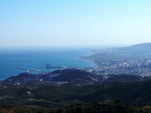 Vista de Málaga