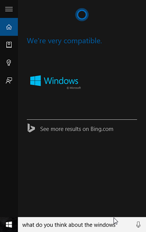 An Interesting Interview With Cortana In Windows 10
